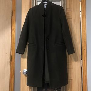 Old navy forest green overcoat